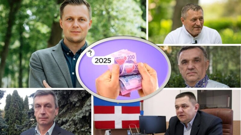 У скільки разів зросли зарплати голів громад Тернопільщини за рік