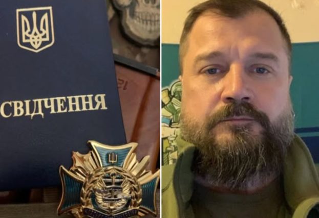 Військового з Тернопільщини нагородили відзнакою “За вірність морській піхоті України”