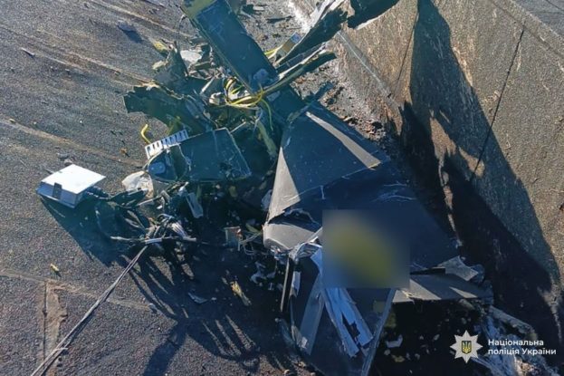 У Тернополі виявили ударний безпілотник «Шахед», який не вибухнув (фото)
