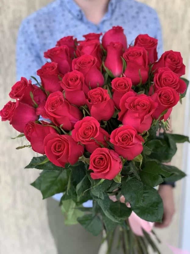 червоні троянди