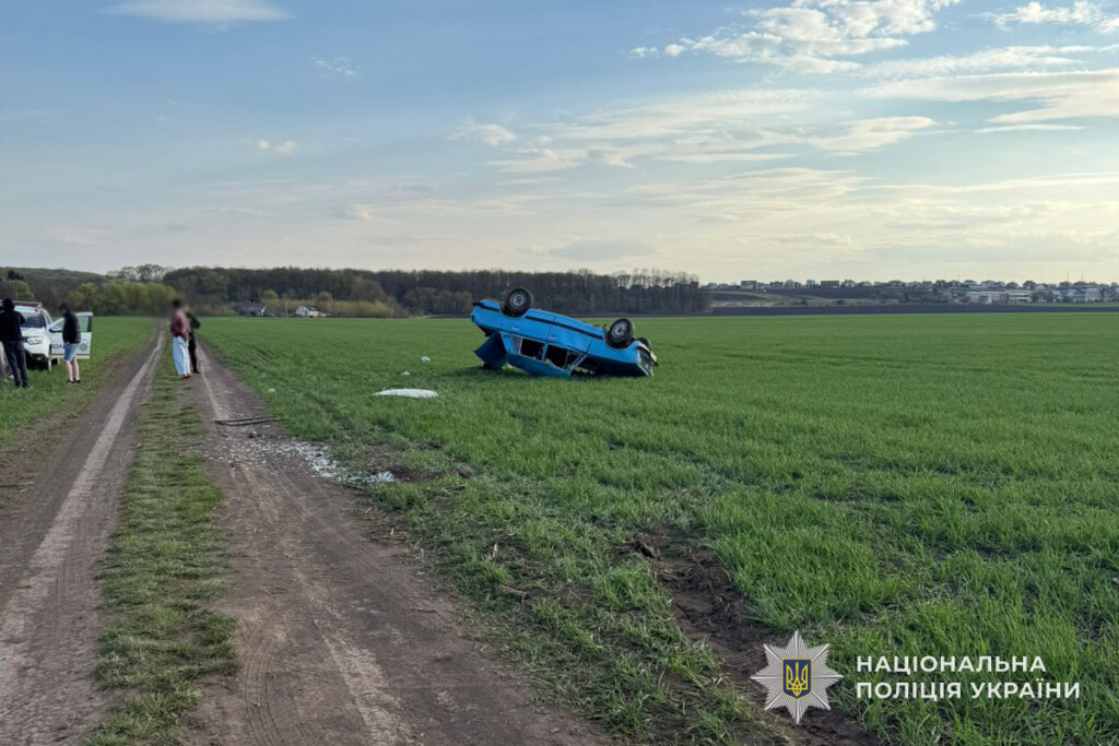 14-річна водійка потрапила в ДТП разом з однолітками: діти госпіталізовані