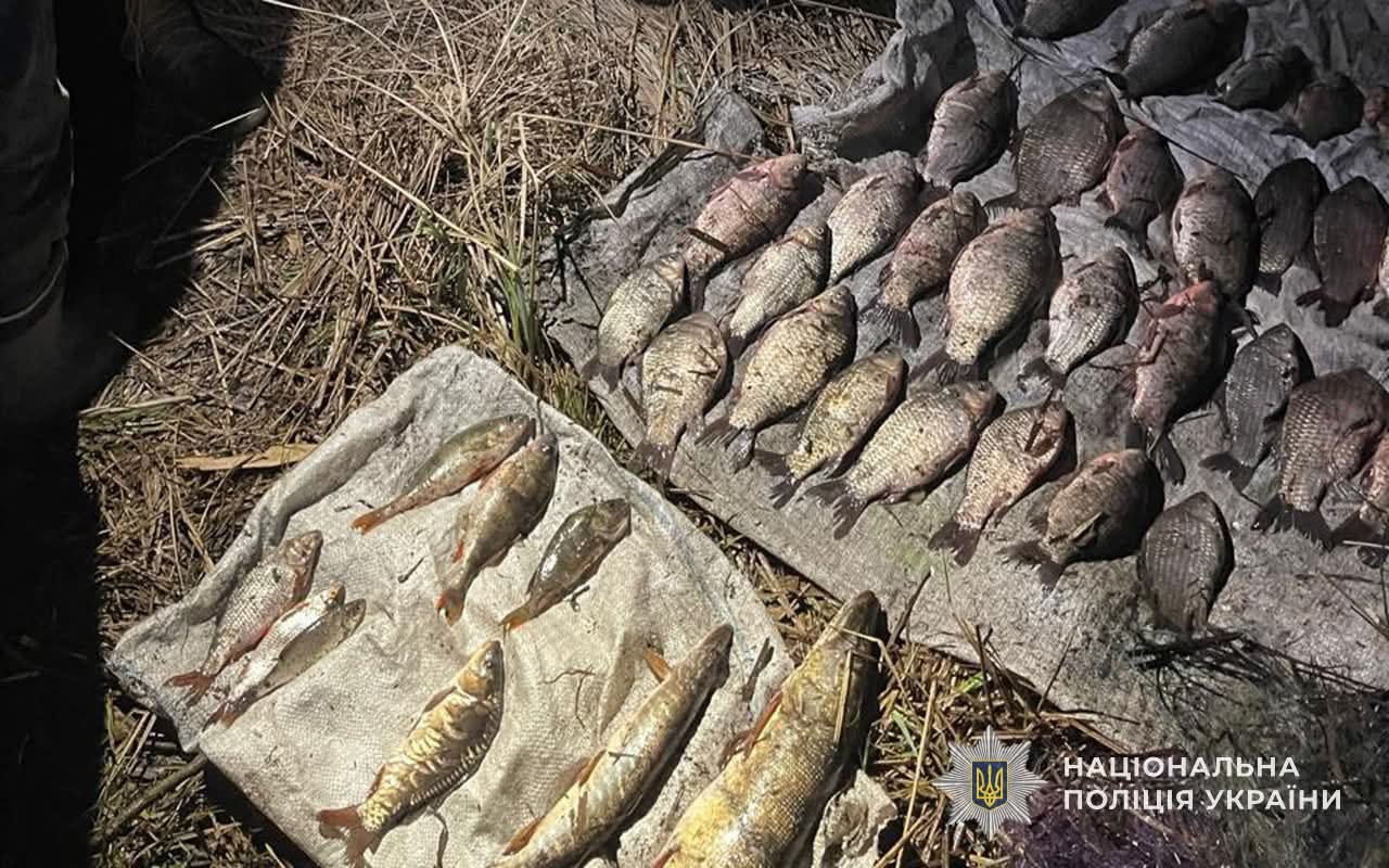 У Вишнівецькій громаді 45-чоловік здійснював незаконний вилов риби