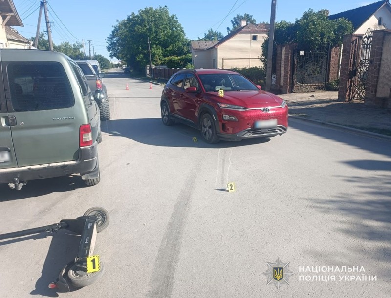 У Бережанах у ДТП неповнолітній зазнав численних тілесних ушкоджень