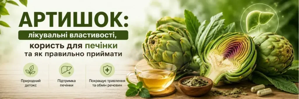 артишок для печінки