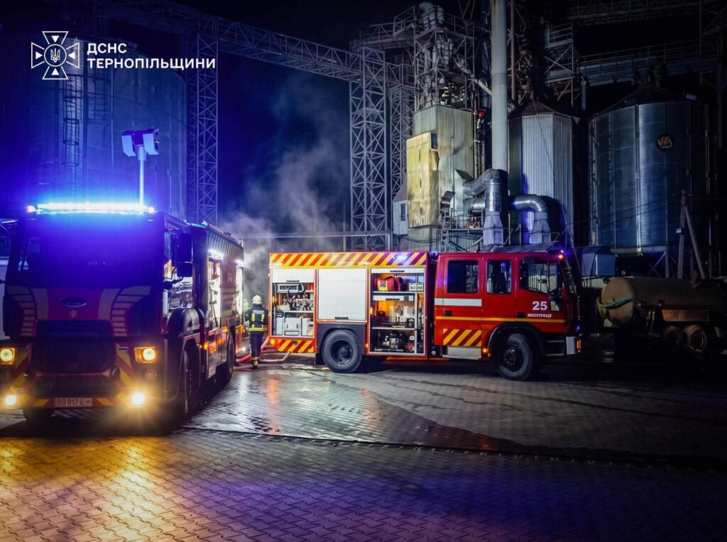 На Теребовлянщині горіло велике агропідприємство